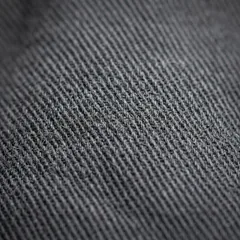 Close-up of poly-cotton twill apron fabric